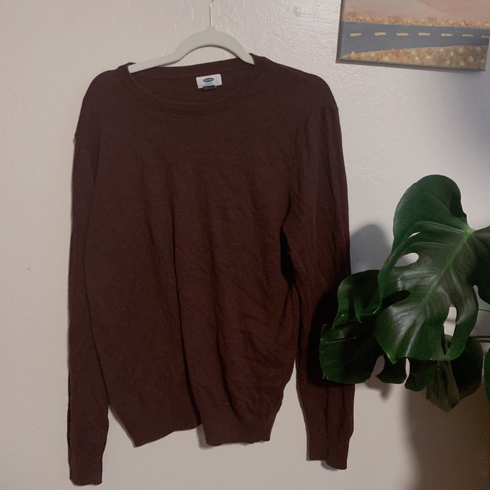 Medium • Old Navy Burgundy Sweater